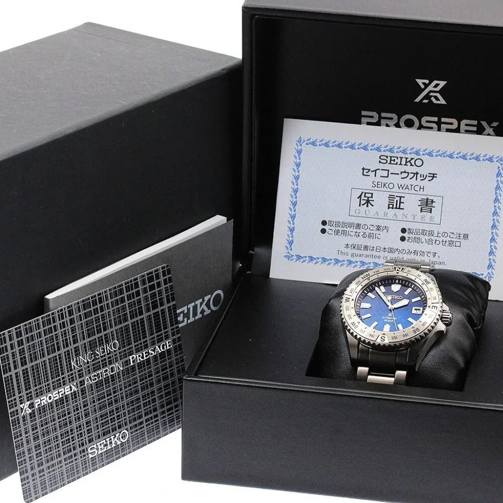 SEIKO Landmaster SBDX059/8L35-01X0 Date blue Dial Automatic Men's Watch_902703 - Picture 2 of 7